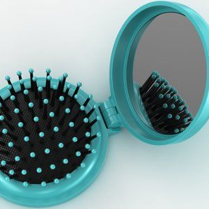 cepillo de pelo con espejo